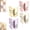 4 Pack, variant on 4 Pack Rotating Butterfly Adhesive Wall Hooks, 270° Swivel 3-Prong Towel Hangers with Adjustable Wings, Heavy Duty No-Drill Corner Stick-on Hooks for Bathroom, Kitchen & Entryway (8 Pack)
