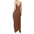 thumbnail image 3 of J. METHOD Women's Sleeveless Adjustable Spaghetti Strap Lightweight Loose Fit Maxi Long Dress NEWDR25 Khaki M, 3 of 7