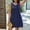 Navy, variant on Sleeveless Dress Summer Dresses Loose Fit Plus Size 2026 Solid Color Crew Neck Button Down Graduation Dress for Date Night and Dinner XL-6XL