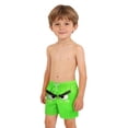 thumbnail image 4 of Pantalones cortos de bolsillo para niños con cordón elástico estampado casual traje de baño pantalones de cinco puntos, 4 of 8