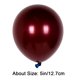 thumbnail image 4 of Cumpleaños Globo Premium 50 Piezas Doble Capa 5 Pulgadas (Chery) Rojo, 4 of 8
