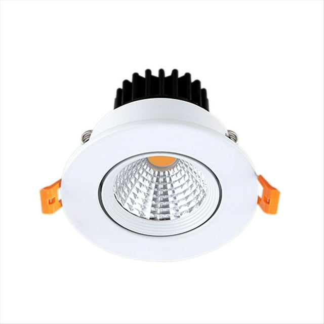 Iluminación de Techo para el Hogar Brillante Ahorro de Energía Luces Empotradas en el Techo Ultrafinas Iluminación Antideslumbrante 7W