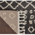 thumbnail image 6 of Nourison Marrakesh Shag Moroccan Charcoal 5'3" x 7'11" Area Rug, (5' x 8'), 6 of 9