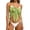 Olive Green, variant on ZToonmas Women's Bow-Tie Halter Bikini Cover-up Sheer Wrap-Front Beach Sarong Transparent Chiffon Swimsuit Shawl for Vacation