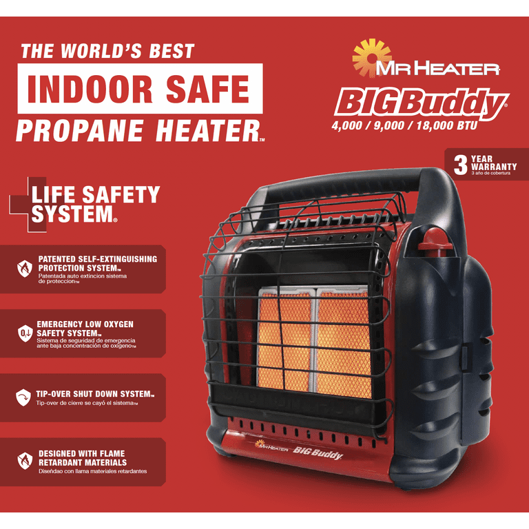 Little Buddy Propane Heater Safe Indoors Little Buddy Propane