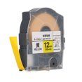 thumbnail image 1 of Label Maker Tape Replacement, Touch Label Maker Tape, PET Abrasion Resistant Label Tape, Clear Printing Book Label Tape for LM 550A 12mm 16m, 1 of 7