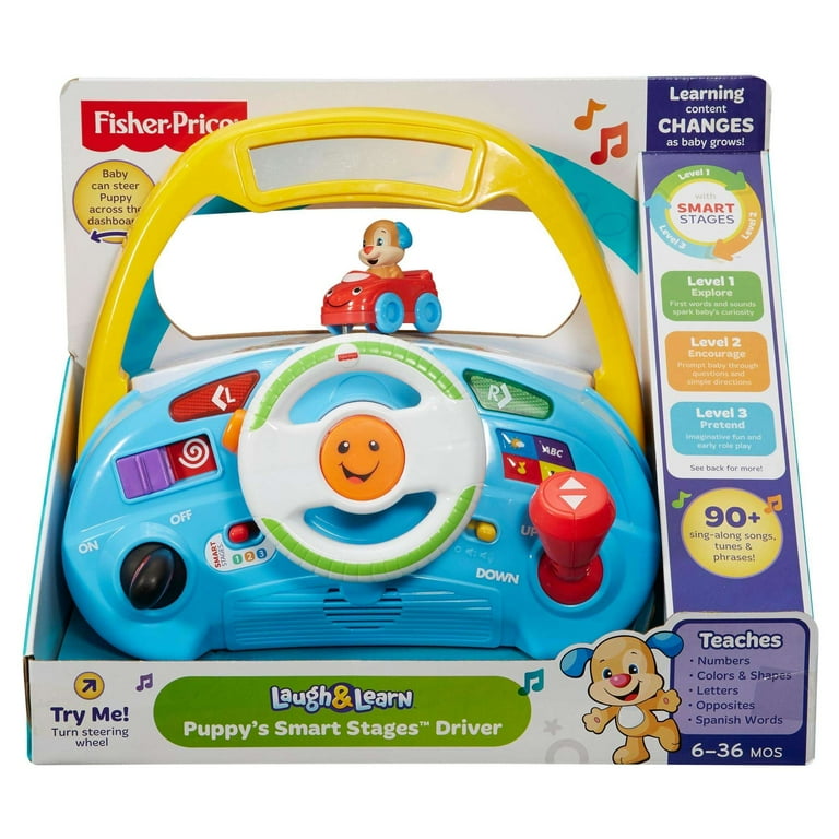 Fisher price puppy's store smart stages driver