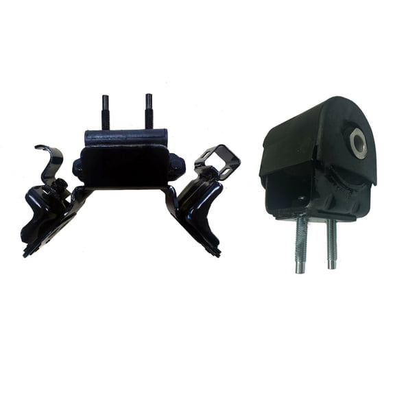 CF Advance Compatible with 2009 2010 Ford F-150 4.6L V8 4WD Engine Motor and Automatic Transmission Mount Set of 2PCS A5792 A5657