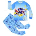 thumbnail image 4 of Conjunto de pijamas de SONIC RACING para niños, ropa de dormir de Halloween Y Navidad, ropa de casa de dibujos animados para niños Y niñas de 2 a 10 años, 4 of 4