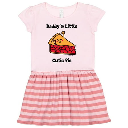 

Inktastic Daddys s little Cutie Pie Gift Toddler Girl Dress