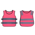 thumbnail image 4 of Trikvn Kids Reflective Safety Vest High Visibility Breathable Mesh Lightweight Waistcoat with Hook and Loop Closure for Cycling Walking Running Outdoor Crossing Guard, 4 of 9