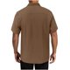 thumbnail image 3 of Blusa y camisa de manga corta con cuello vuelto para hombre, estilo casual de verano, a la moda, de color liso, con bolsillos y botones, 3 of 7