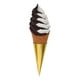 thumbnail image 1 of KAKOWELY Modelo de cono de helado falso realista. Decoración de helado pequeño realista. Accesorio para fotos. Accesorio de exhibición pequeño de plástico realista., 1 of 5
