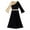 Black, variant on Alvivi Kids Girls Praise Dance Dress Liturgical Church Lyrical Worship Tunic Dresses