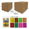 thumbnail image 2 of UBMOVE Moving Box Combo Pack - 4 Smalls, 6 Mediums, & Moving Labels, 2 of 5