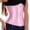 Pink, variant on VISALY Corset Tops Women's Waist Trainer Boby Shapers Plus Size Fashion Shapeware Underwear Boned Bustier Crop Tops Blue S