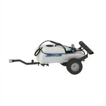 Master Mfg 24-Gallon Deluxe Trailer Broadcast Sprayer - 7ft Swath, 2.2GPM, 70PSI Max
