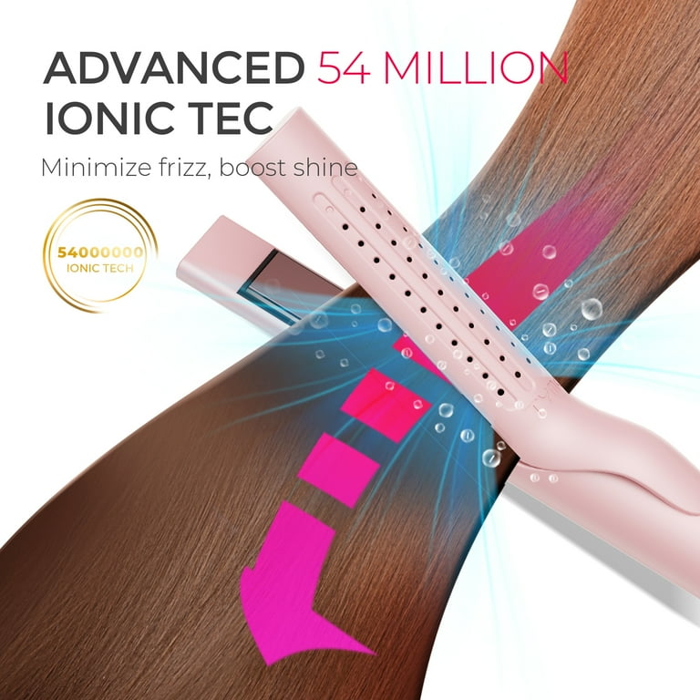 TYMO Airflow 2-in-1 Hair Curler and Straightener - Pink TYMO Beauty - Pink Airflow 2 in1 Hair Curler and  main image 3