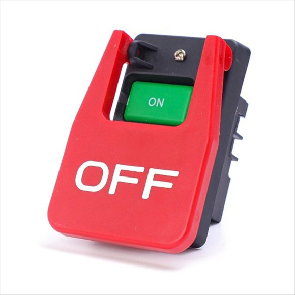 Interruptor de de Doble Voltaje de 120 V/230 V, Interruptor de de Mesa HY56 para Sierras de Madera, Herramientas Eléctricas, Apagado Rápido.