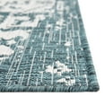 thumbnail image 5 of Jill Zarin Outdoor Collection Area Rug - Dubai (13' 1" Square Teal/Ivory), 5 of 8
