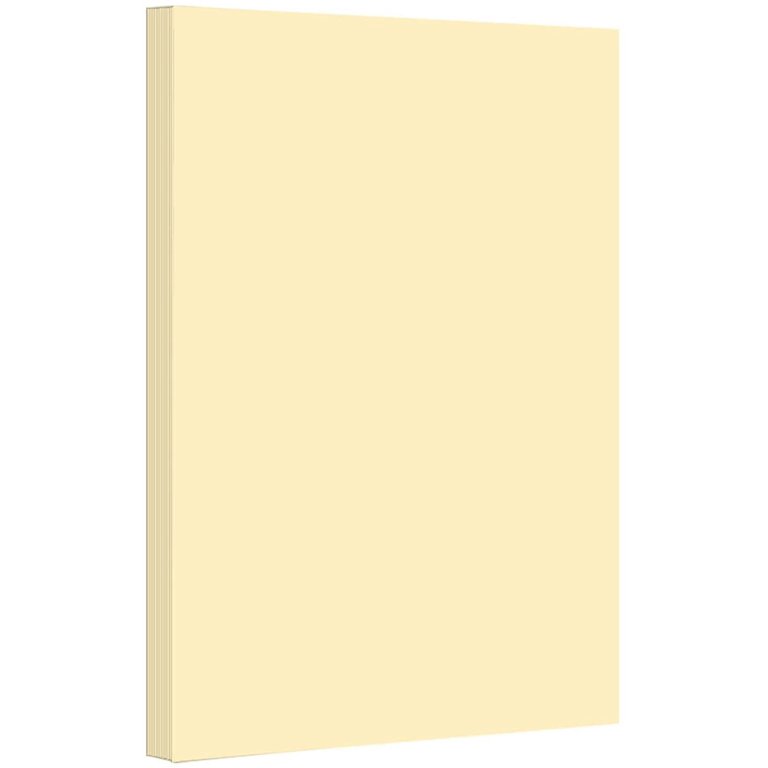 100 Sheets Cream Cardstock 8.5 x 11 Ivory Paper, Goefun Off White Card  Stock Printer Paper for Cards Making, Office Printing, Paper Crafting