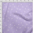 thumbnail image 4 of oneOone Cotton Flex Amethyst Fabric Plants Silhouette Leaf With Dot Sewing Fabric By The Yard Printed Diy Clothing Sewing Supplies 40 Inch Wide, 4 of 4