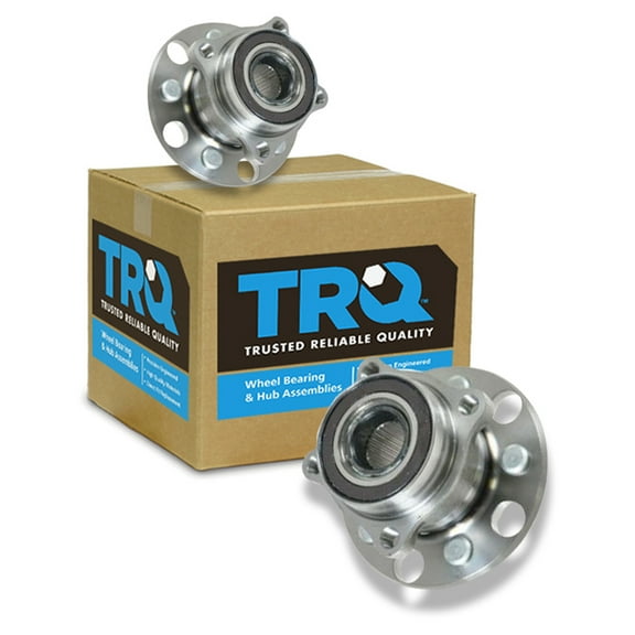 TRQ Rear Wheel Hub & Bearing Pair Kit LH & RH for Lexus IS350 GS350 GS430 BHA53594
