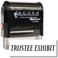 thumbnail image 1 of Large Self-Inking Trustee Exhibit Stamp with Yellow Ink, 1 of 4
