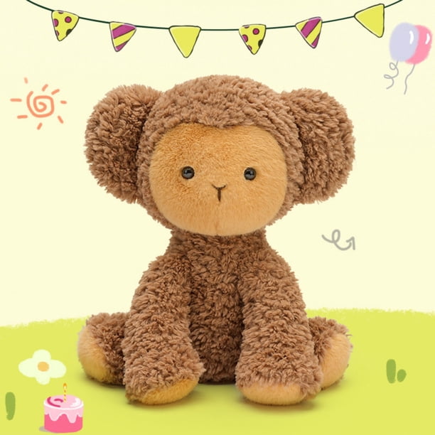 Juguetes Lindo Monito Muñecas Regalos de Cumpleaños Acompañantes de Niños Muñecas para Dormir Muñecas Exquisitas.