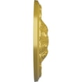 thumbnail image 4 of Ekena Millwork 11 3/8"OD x 2"P Acanthus Ceiling Medallion, Hand-Painted Rich Gold, 4 of 7