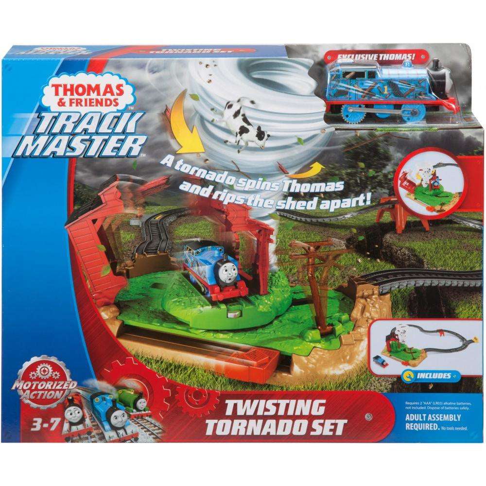 Thomas Track Master Toy Torsion Tornado Set avec Thomas the Tank Engine New 