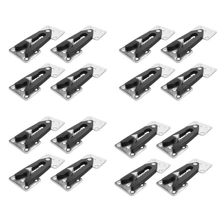

Sectional Couch Connector 16 Pcs Metal Sofa Joint Snap Alligator Style Sectional Couch Connector