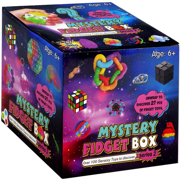 Series 2 Fidget Toys! Mystery Fidget Box (27 Surprises, Plus Bonus Egg
