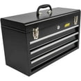 JEGS 81400 3Drawer Portable Tool Box 20.500 in. x 9 in. x 12 in. 17