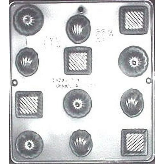 114 Assorted Pieces Chocolate Candy Mold