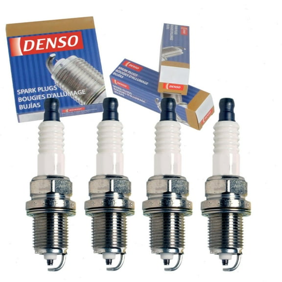 4 pc DENSO Standard Spark Plugs compatible with Kia Soul 2.0L L4 2010-2011