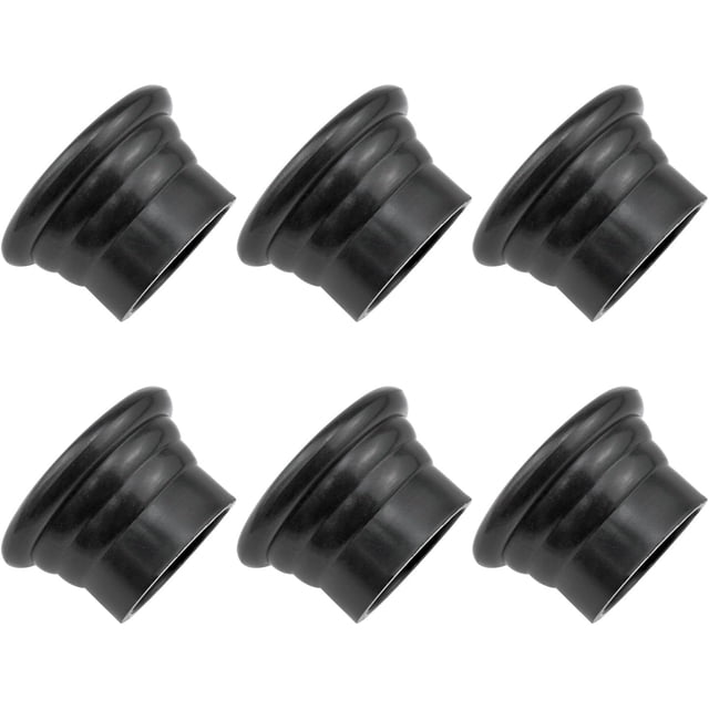 Embouts de Tringle à Rideaux Capuchon Décoratif Embouts de Rideau Embout de rail Diamètre 1,1 Pouces Bouchon Style Romain -6 Pcs -