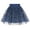 Blue Stars, variant on Girls Dress Halloween Bat Mesh Skirt Dancing Tutu Purple Sequin Pumpkin Face 4-5 Years