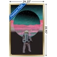 thumbnail image 3 of Abstract Astronaut Wall Poster, 22.375" x 34" Framed, 3 of 6