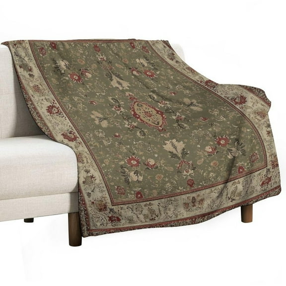 Bohemia Flannel Blanket Lightweight Blanket for Couch Sofa Bed, Super Soft Cozy Print Warm Blanket