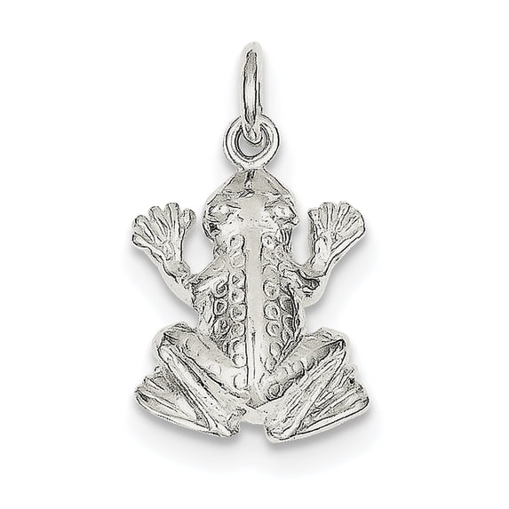Beautiful Sterling Silver Frog Charm
