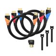 thumbnail image 2 of Cable HDMI de alta velocidad de 1,8 m (paquete de 3) - Cable HDMI de 6, 2 of 2