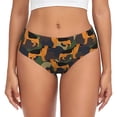 thumbnail image 1 of Balery German Shepherd Dog Ropa Interior de Algodón para Mujer con Dibujo – Braguitas Cómodas y Elásticas, Estilo Clásico-4X-Large, 1 of 6