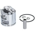 thumbnail image 4 of Cylinder Pistons, Piston Kit Strong Thermal Diffusion 46mm Surging Power High Silicon Aluminum Alloy  For Chain Saw For   555 560 562, 4 of 8