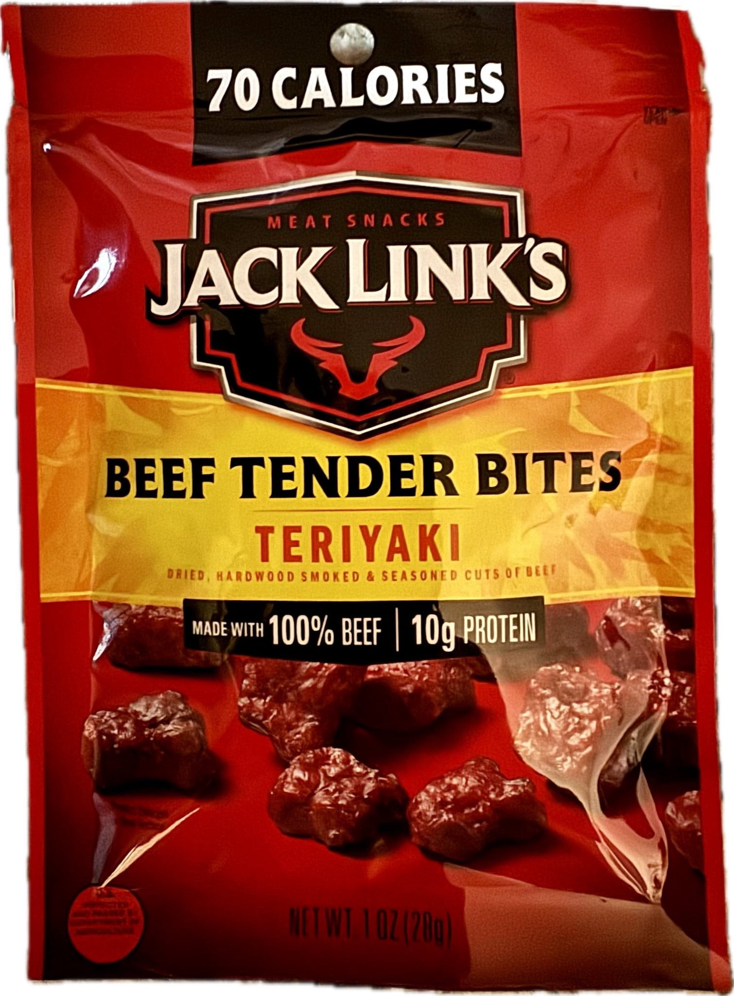 Jack Links Beef Tender Bites, Teriyaki, 1 Oz (Pack of 6) Bundled by SUPERDEALS with Bonus Mystery Gift
