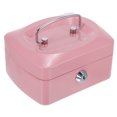 thumbnail image 1 of Caja Fuerte Pequeña De Metal Para Dinero, Moneda, Efectivo, Hucha Con Cerradura, 6 Compartimentos, Bandeja Para Dinero Inevent HA025902-03, 1 of 6