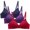Multicolor, variant on Herrnalise 3pcs New Activewear Women's Comfort Devotion Underwire Bra, Full Coverage Convertible T-Shirt Bra