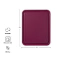 thumbnail image 5 of KitchenAid Classic Plastic Cutting Board with Trench, Non-Slip Edges, Dishwasher Safe, 8x10, Beetroot, 5 of 6