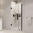 thumbnail image 2 of Panama 36 x 36 x 74-3/4 Alcove Shower Kit with Base and Door in Black, 2 of 16