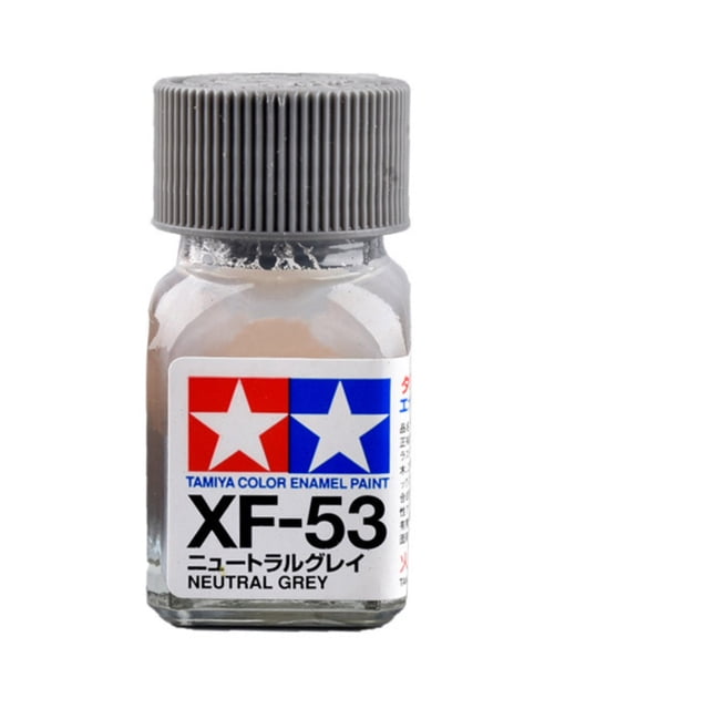 Tamiya XF-53 Flat Gray Enamel Paint 10ml for Scale Models Miniatures